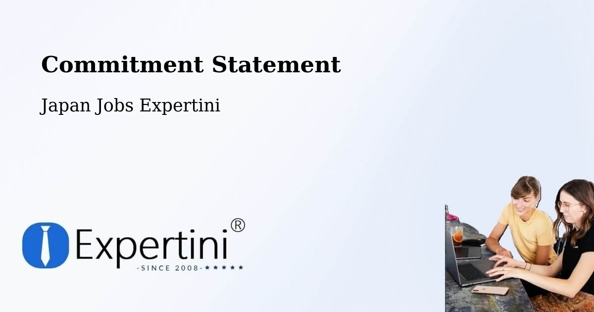 Corporate Commitment – Shinjō Shi - Japan Jobs Expertini